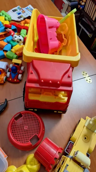 Lote Juguetes Construcción y Vehículos