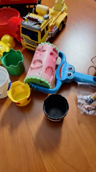 Lote Juguetes Construcción y Vehículos