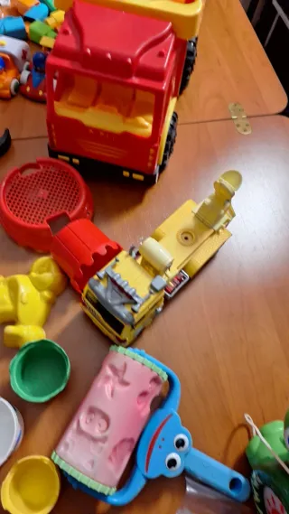 Lote Juguetes Construcción y Vehículos