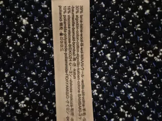 Chaqueta Massimo Dutti azul y blanco