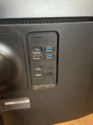 Pantalla Curva LG 35 Negra Modelo 35WN73A-B