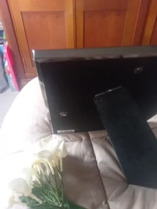 Marco de fotos gris/plateado