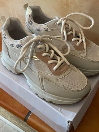 Scarpe Fairy donna beige