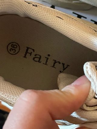 Scarpe Fairy donna beige