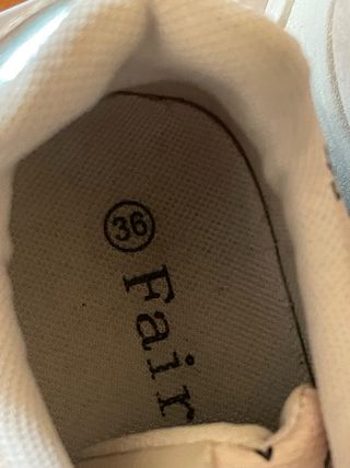 Scarpe Fairy donna beige