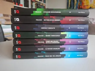 Lote 7 libros Polican. Dav Pilkey