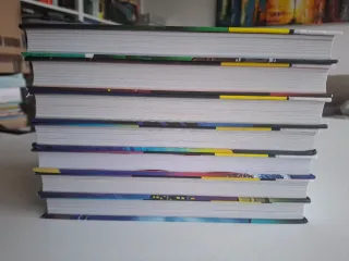 Lote 7 libros Polican. Dav Pilkey