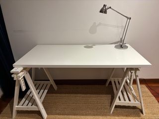 Escritorio Meda Blanco y Madera