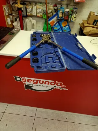 Máquina Prensado Manual Cabeza Rotativa