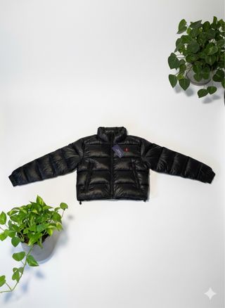 Chaqueta Bomber Ralph Lauren Mujer Negra Puffer