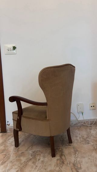 Pareja de butacas tapizadas