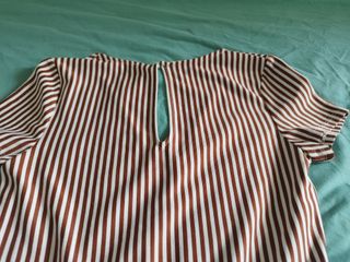 Tuta estiva Zara righe taglia M