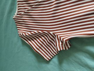 Tuta estiva Zara righe taglia M