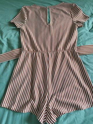 Tuta estiva Zara righe taglia M