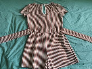 Tuta estiva Zara righe taglia M