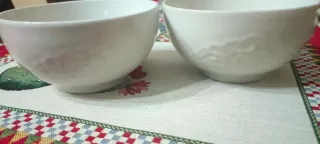 Coppia Tazze Mulino Bianco Porcellana  mai usate