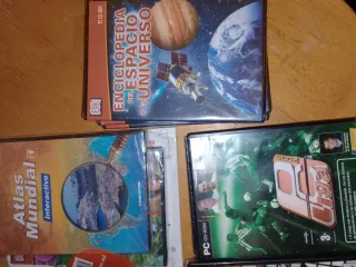 Lote Juegos PC: Enciclopedia, Atlas, Liga