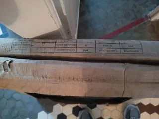 Azulejos suelo 60x60 color óxido (6 unidades)