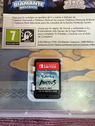 Pokémon Arceus + Mapa Nintendo Switch