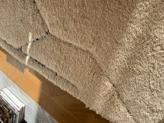 Alfombra Marroquí Grande Beige