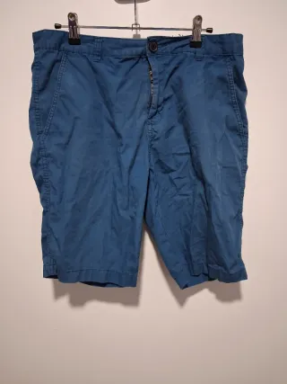 Pantalón corto hombre azul