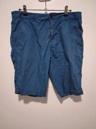 Pantalón corto hombre azul