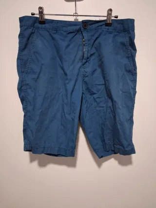 Pantalón corto hombre azul