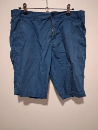 Pantalón corto hombre azul