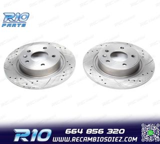 DISCOS DE FRENO PARA LANCIA PERFORADOS RANURADOS