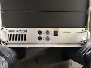 Maleta Rack etapa de potencia+mezclador