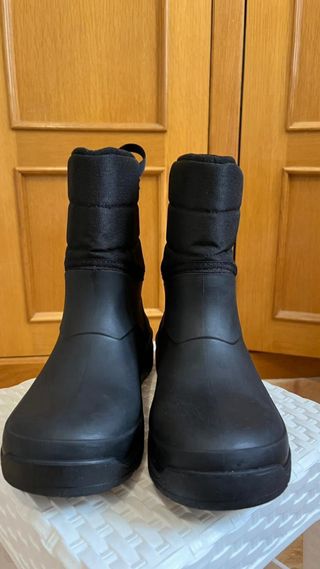 Botas de Nieve Impermeables Unisex Negras