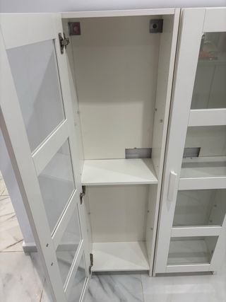 Vitrina Brimnes Ikea Blanca