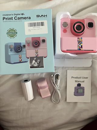 Cámara Instantánea Infantil con Impresora
