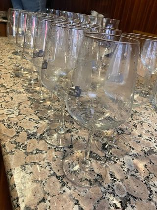 12 Copas de cristal Lopez Haro