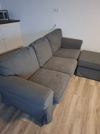 Sofá EKTORP 3 plazas gris oscuro