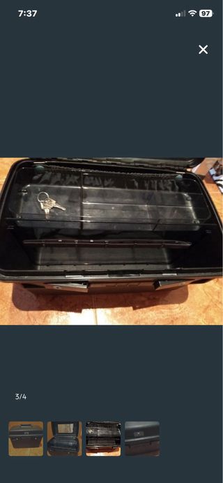 Maletín Delsey Negro con llave