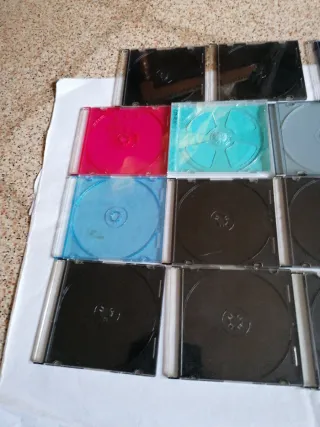 15 Custodie CD/DVD Vuote