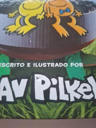 Lote 2 libros Chikigato. Dav Pilkey