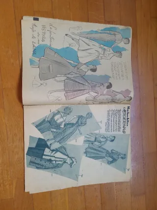 Revista vintage El hogar y la moda septiembre 1956