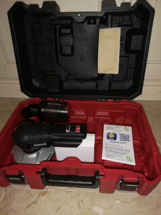 Levigatrice rotorbitale eccentrica Parkside garanz