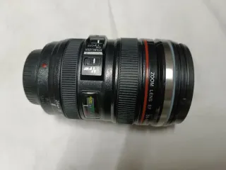 Vaso termo metal y plástico