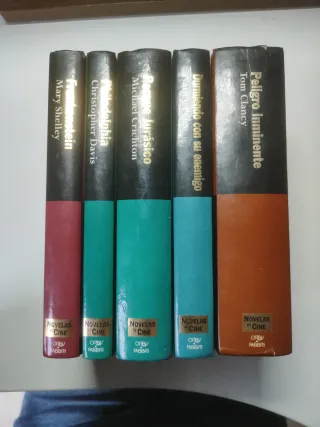 Lote de Libros novelas de cine