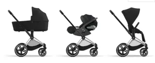 Lote Cybex Priam Platinum + Cloud Z i-Size