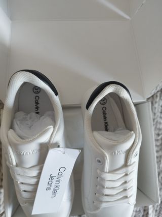 Calvin Klein Jeans Sneakers Bianche Taglia 31