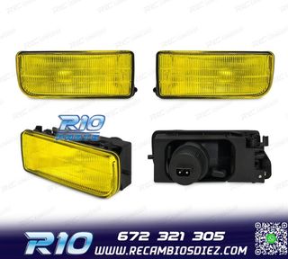 FAROS ANTINIEBLA BMW SERIE 3 E36 CRISTAL AMARILLO OPACO