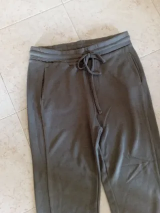 Pantaloni Zara Taglia M Verde Oliva