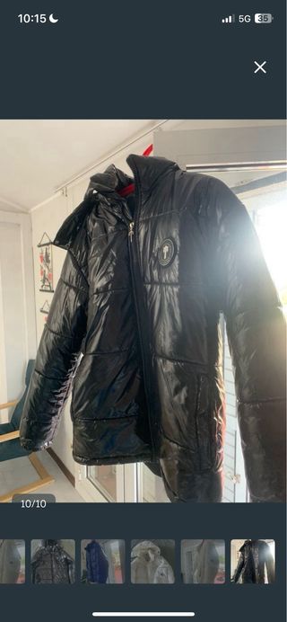 Chaqueta Blanca  Blanca Talla L Y negra