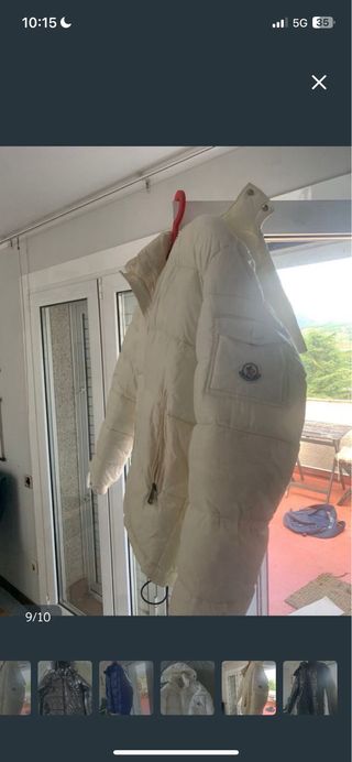 Chaqueta Blanca  Blanca Talla L Y negra