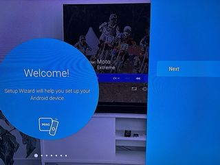 Android TV Box con Mando