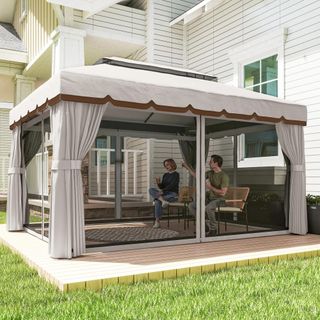 Cenador Pérgola Jardín 4x3m